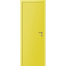 Двери Капель Multicolor ПВХ ДГ эмаль RAL1018 желтый