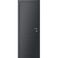 Двери Капель Multicolor ПВХ Ф2К эмаль RAL7021 графит