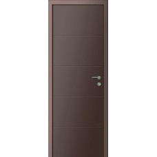 Двери Капель Multicolor ПВХ Ф4Г эмаль RAL8017 коричневый